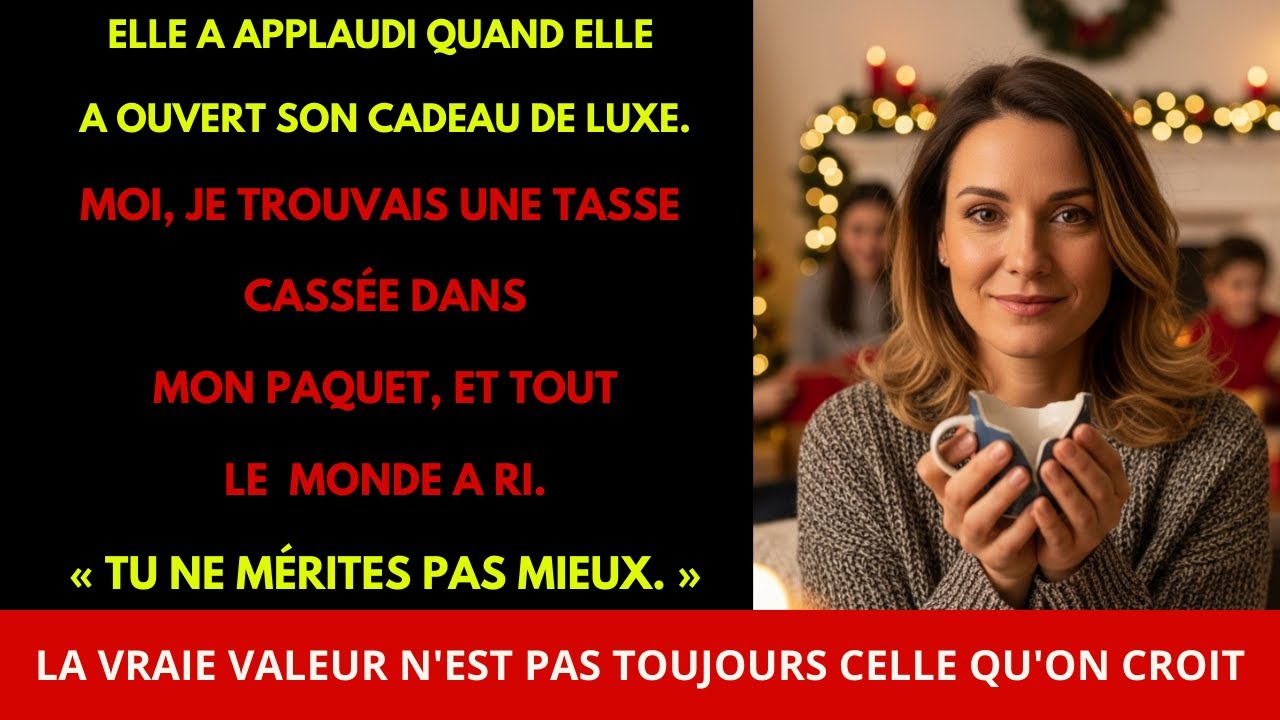“À Noël, ma sœur a tout reçu… moi, rien — trois semaines plus tard, ils ont regretté”