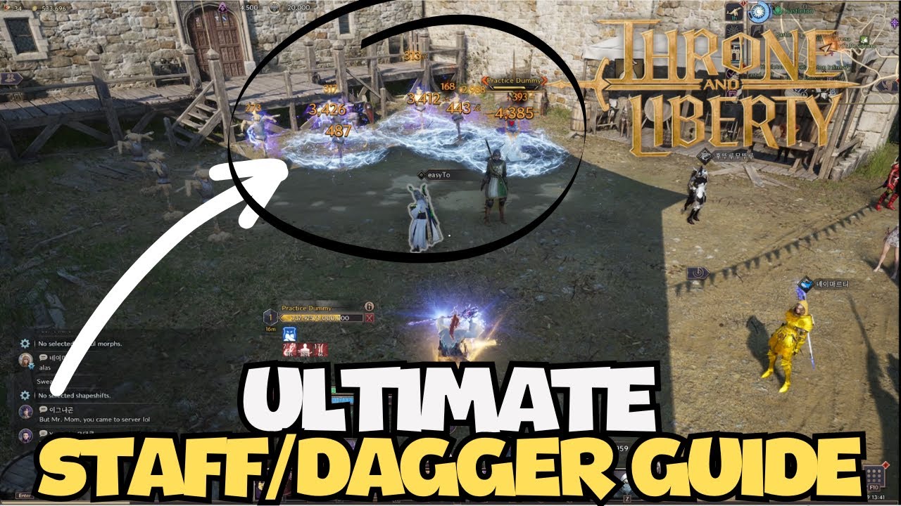 ULTIMATE STAFF/DAGGER SKILL GUIDE FROM A KR VET | Beginner Guide & Tips | Throne And Liberty