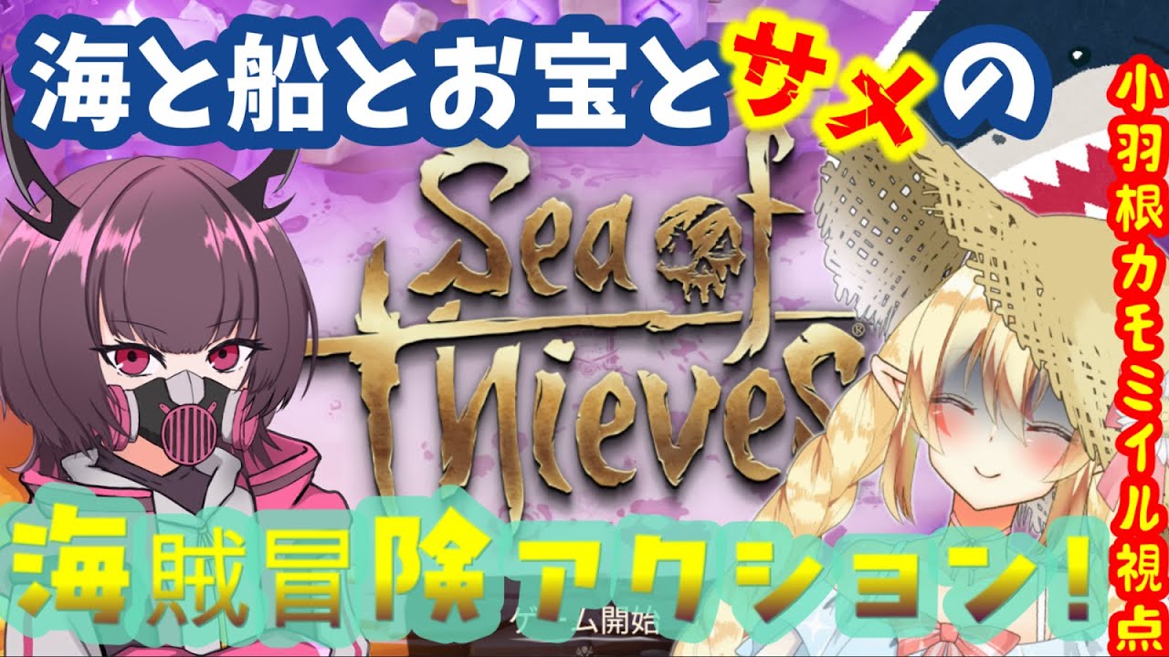 【Sea of Thieves】エギラダさんと海賊になって宝探しするゲームやる！【船酔い注意】