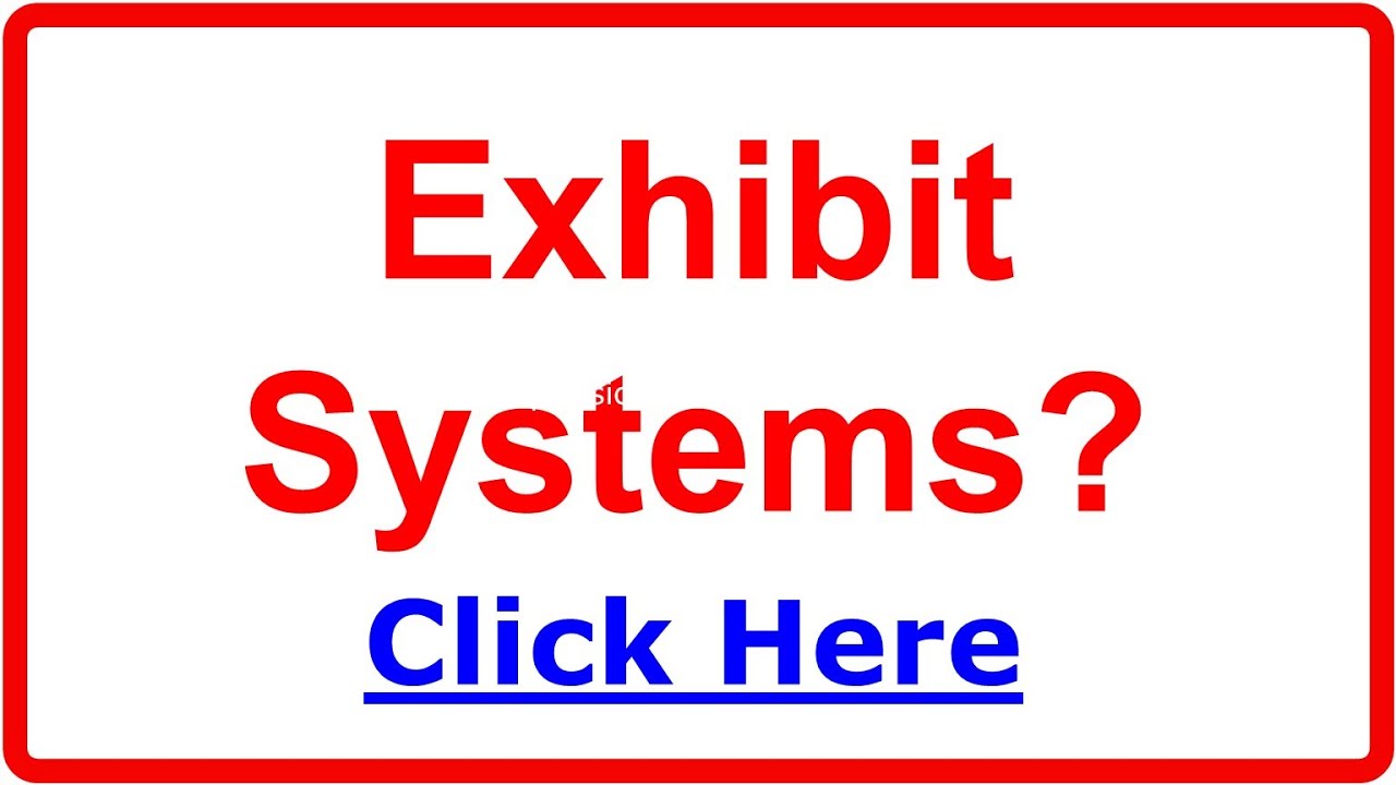 Exhibit Systems | Display Exhibits | Trade Show Exhibition System