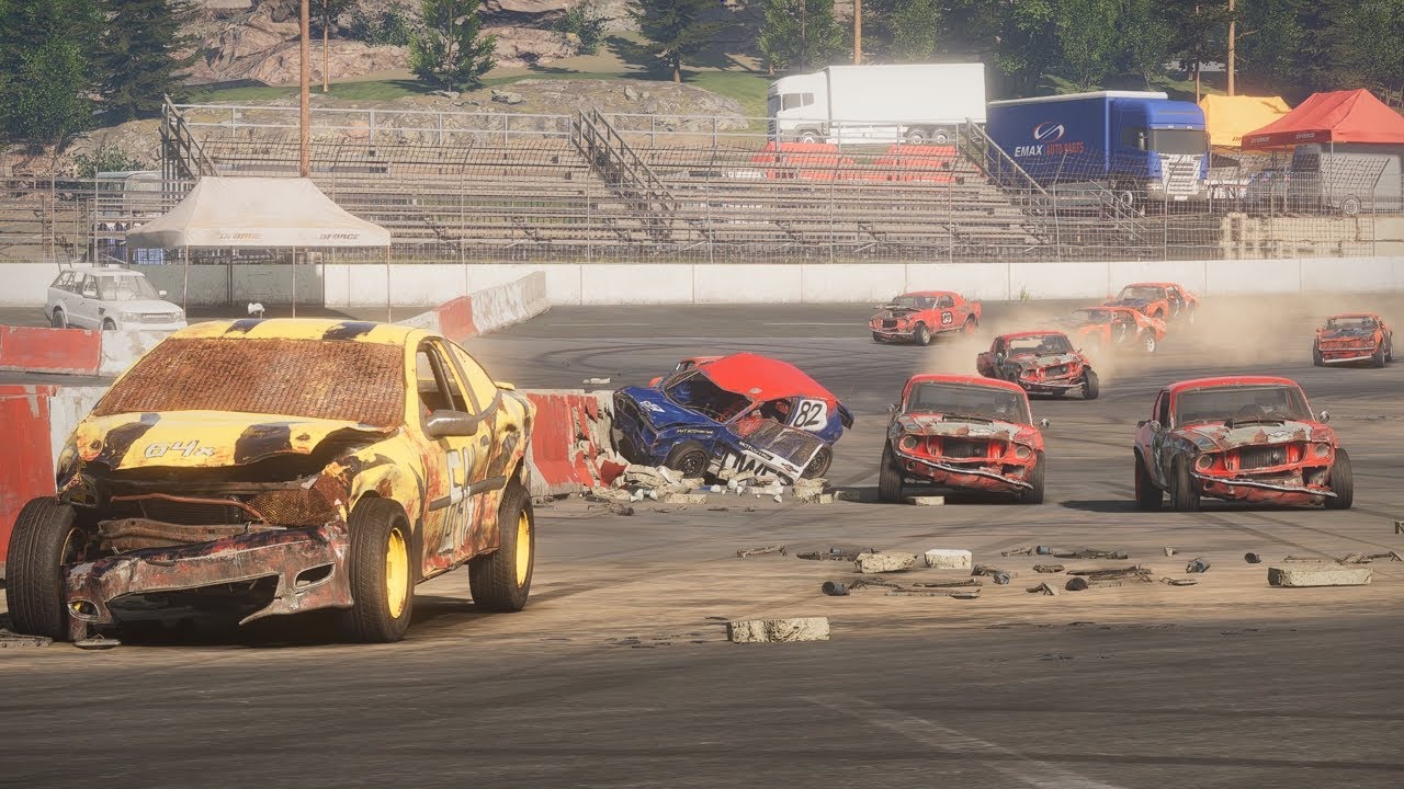 Wreckfest 2 Multiplayer on the most Destructive Server