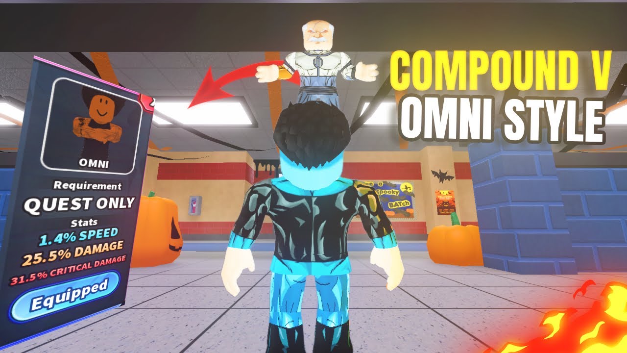 How to Unlock OMNI STYLE Fast (Roblox Fight in A School)
