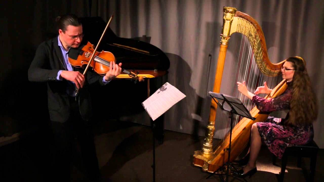 Erik Satie. Gymnopedie no.1 for viola and harp.