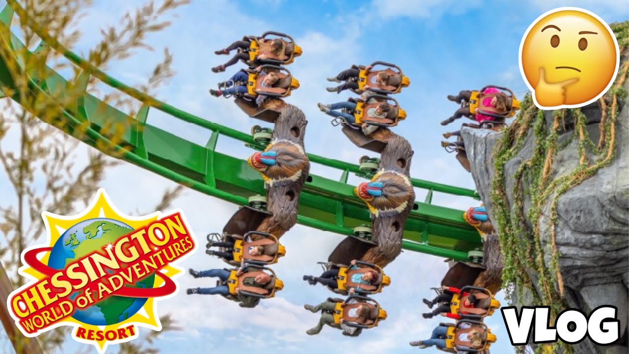 Riding the UK’s WEIRDEST Roller Coasters?! Chessington World of Adventures - England | VLOG [2024]
