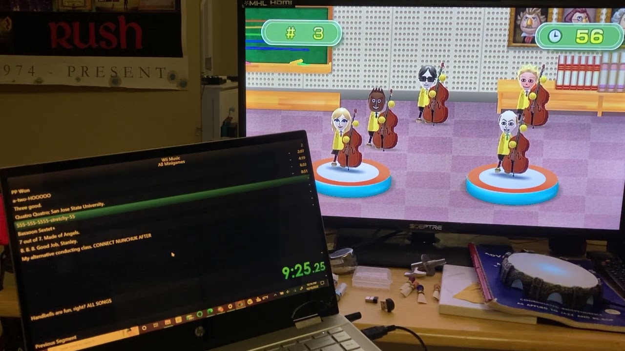 Wii Music All Minigames in 30:26 [First full run, New WR!]