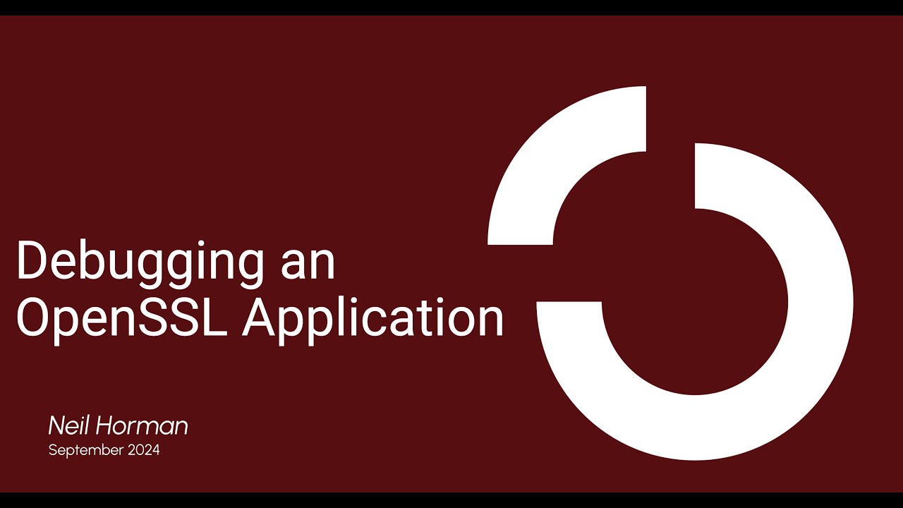 Debugging OpenSSL Applications