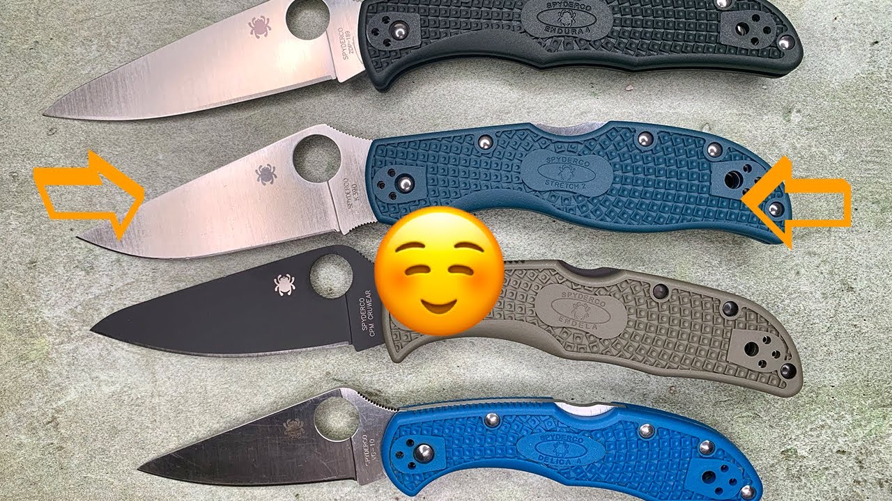 Spyderco Stretch 2 из суперстали K390!