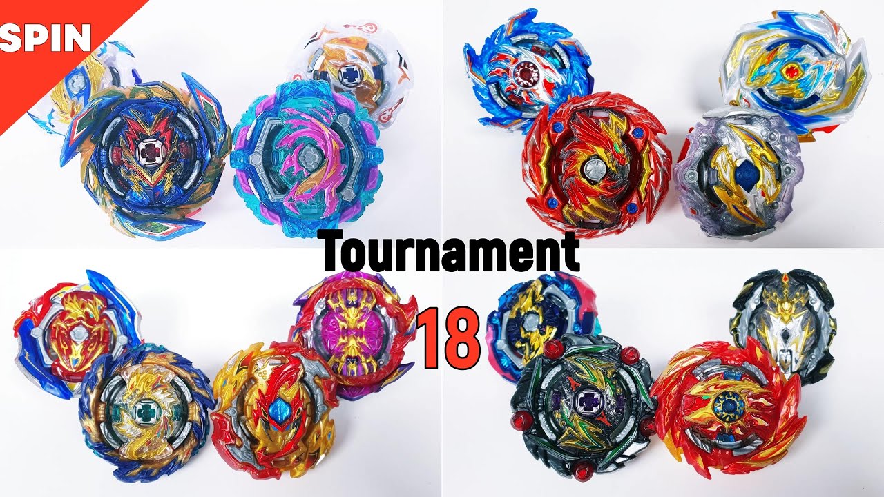 Beyblade Burst Sparking Qualification and Tournament 18 베이블레이드 버스트 18회 토너먼트 합본 ベイブレードバーストガッチトーナメント18