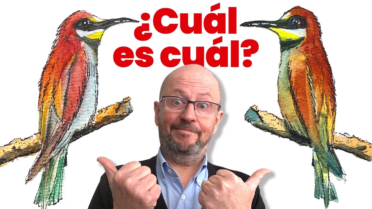 ¿ACUARELAS o LÁPICES ACUARELABLES? Pinto la MISMA ilustración para comparar