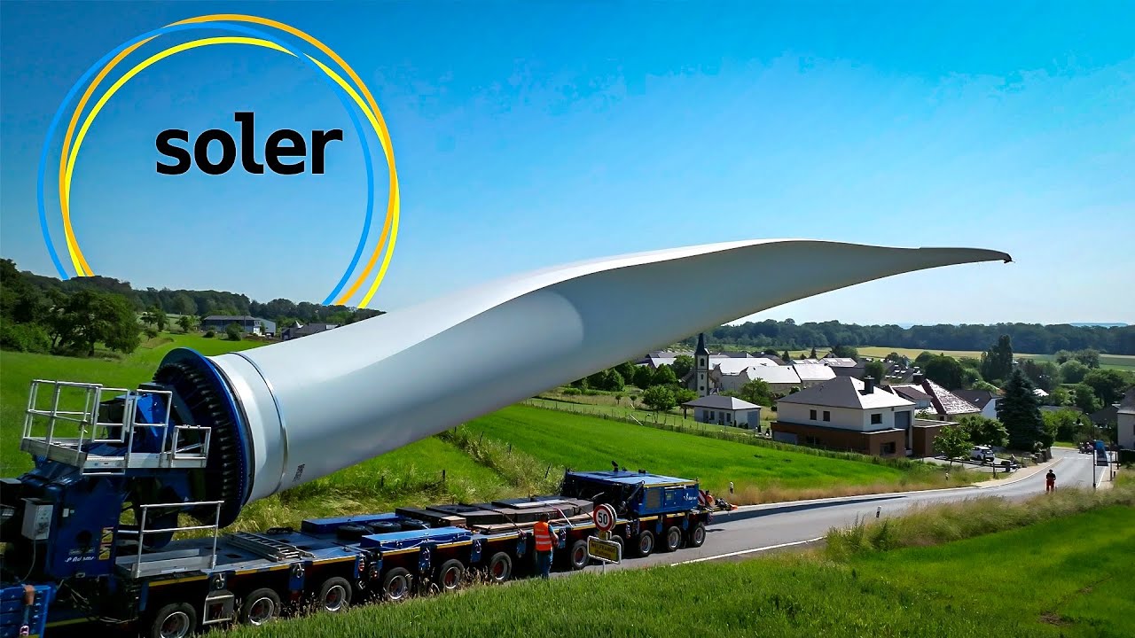 Soler.lu - Wind Farm Duelem - Bladelifter - Part 2