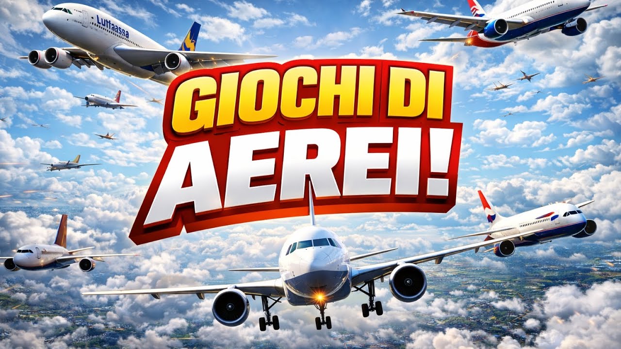 Giochiamo a un gioco di aerei su roblox!!!!