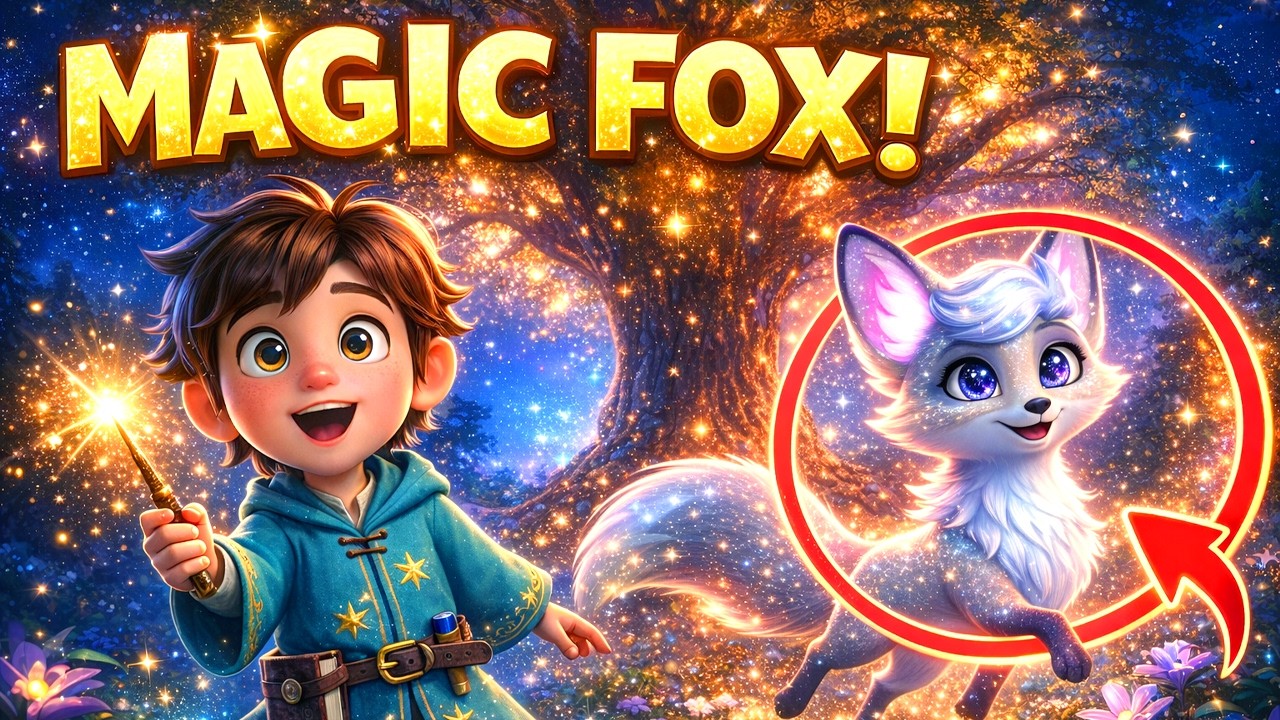 Bedtime Stories for Kids | The Magic Fox 🦊✨ Animated Story