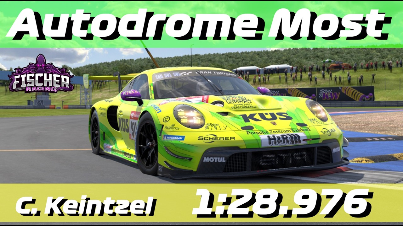 Raceroom | Porsche 911 GT3 R | Autodrome Most Hotlap 1:28.976 (04.02.2026)