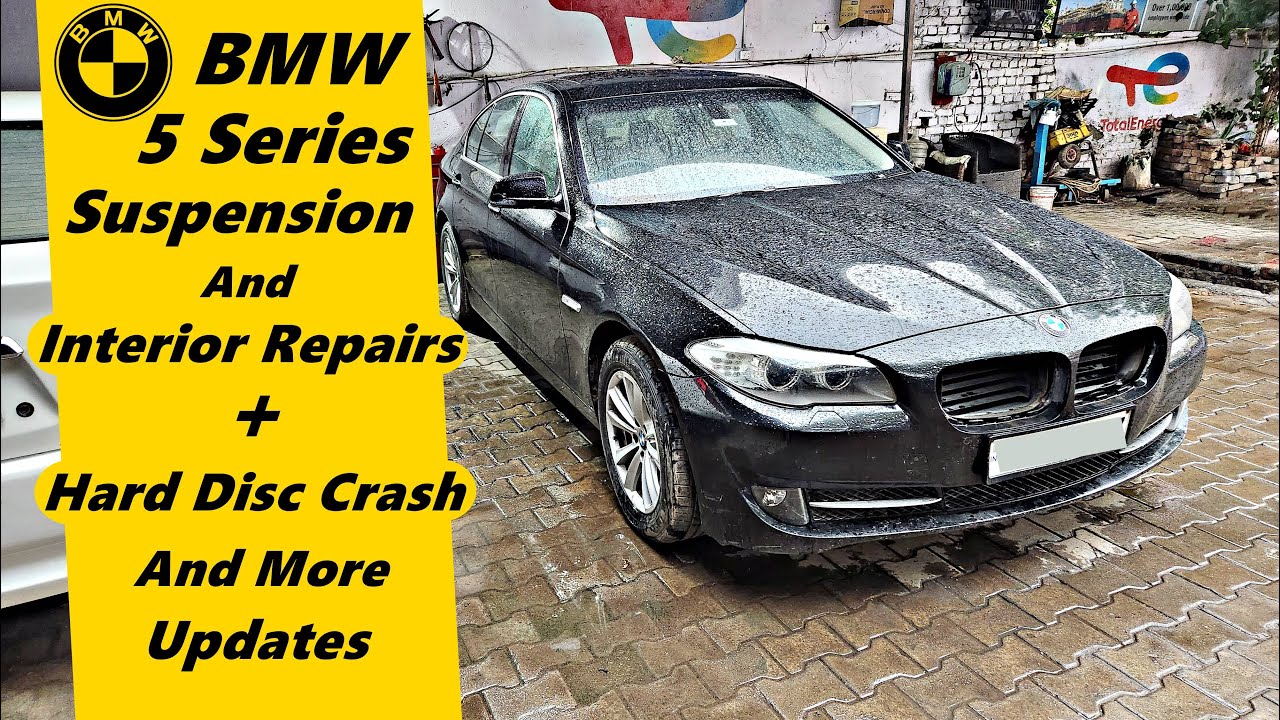 BMW 5 Series Suspension & Interior Repairs + Hard Drive Crash + More Updates