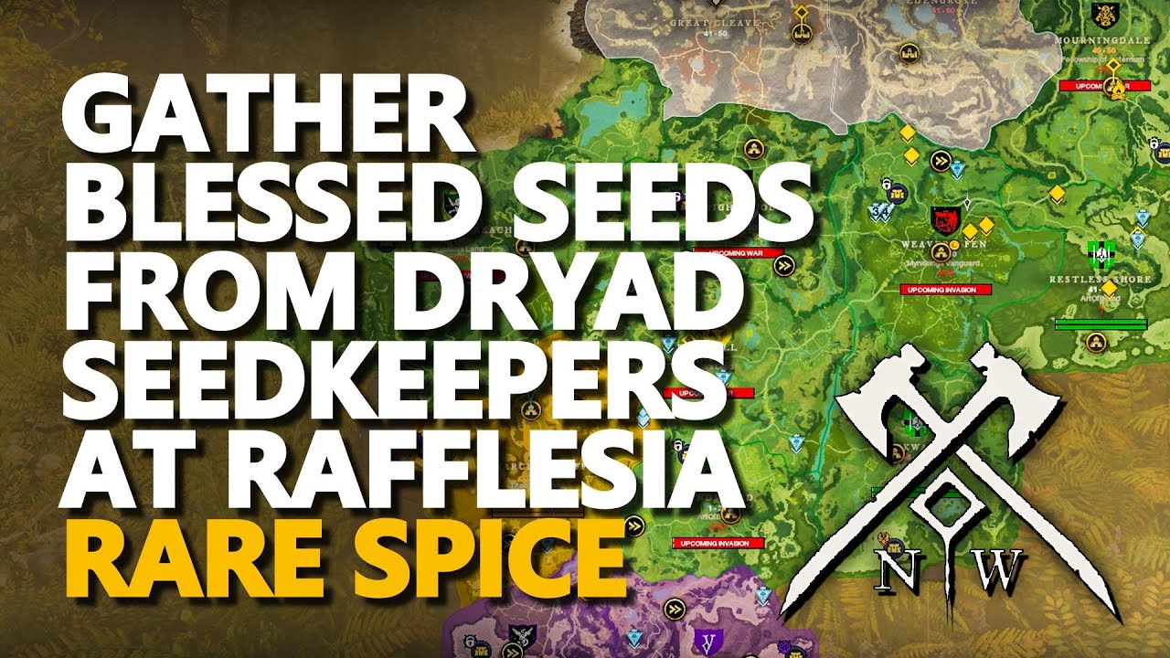 Gather Blessed Seeds from Dryad Seedkeepers at Rafflesia New World