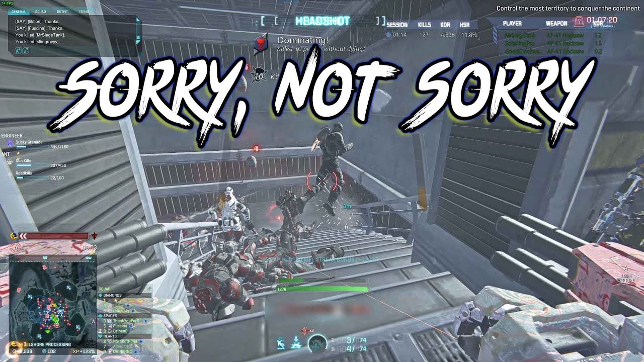 Absolutely vile MAX clips that make you sick to your stomach (PlanetSide 2)
