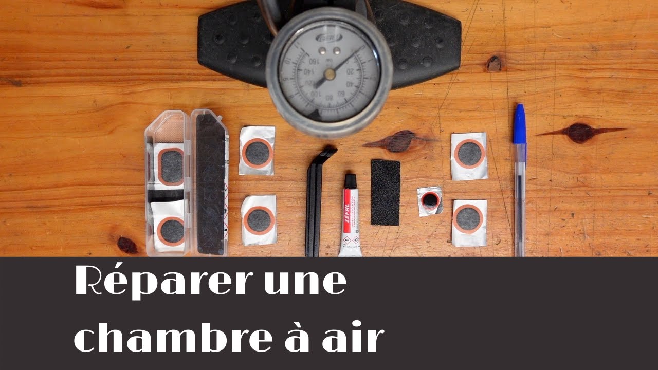 Comment r&eacute;parer facilement une chambre &agrave; air