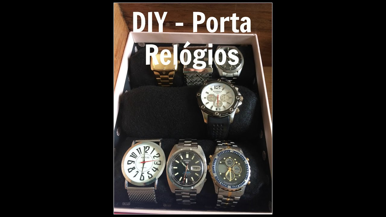 Porta Relógios | DIY #1