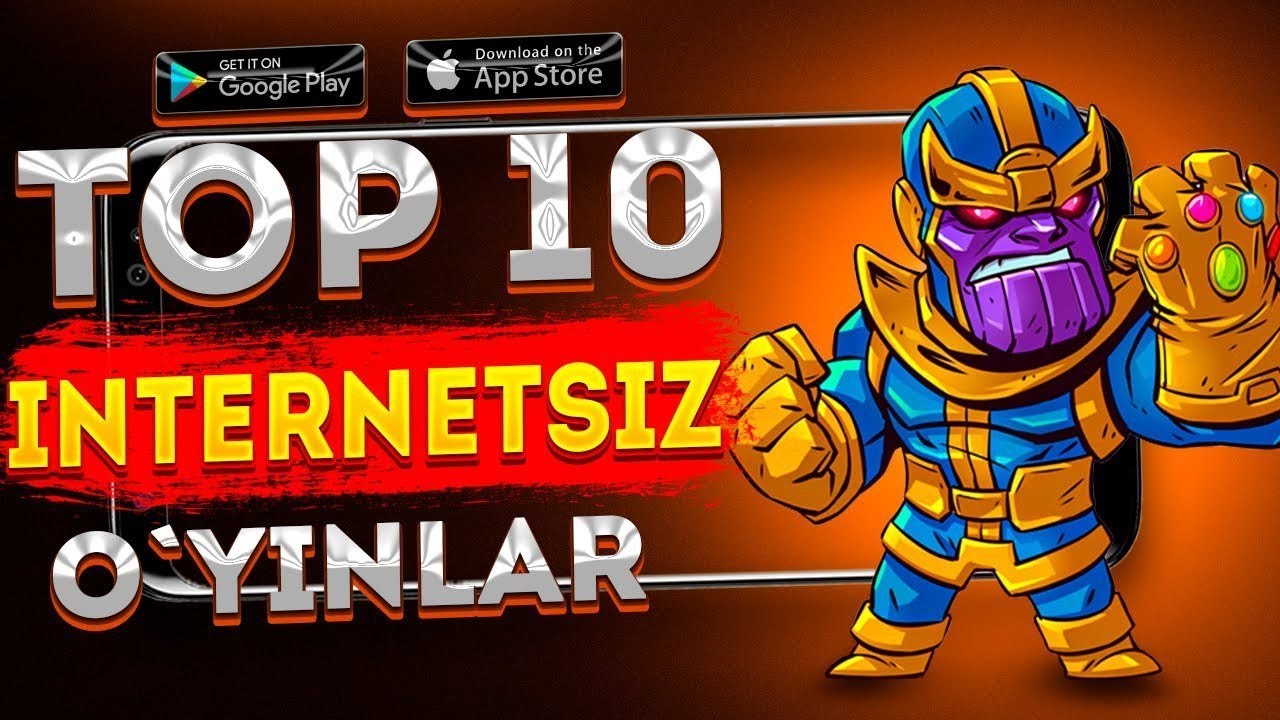 🔥TOP 10 INTERNETSIZ O'YINLAR | ANDROID VA IOS O'YINLAR 2024 | 4-QISM
