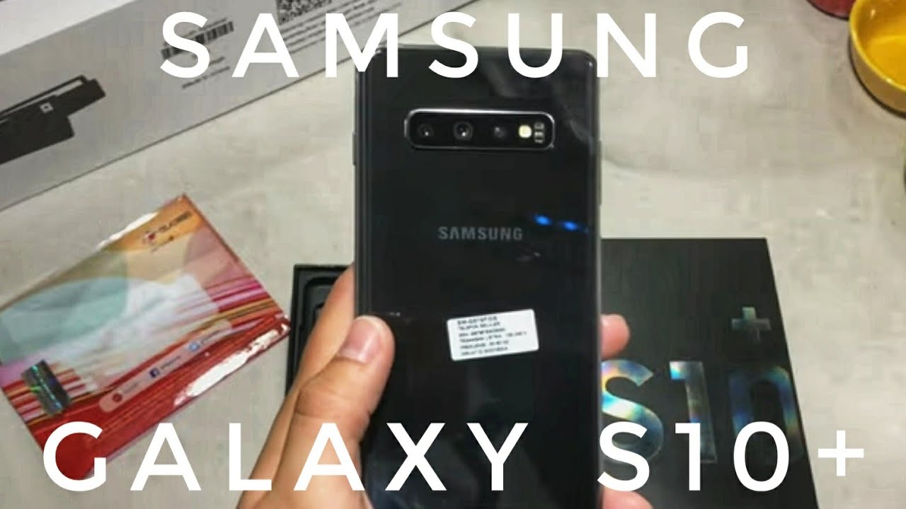 11 Juta DOANG! UNBOXING!! Samsung Galaxy S10+ Black INDONESIA!!!