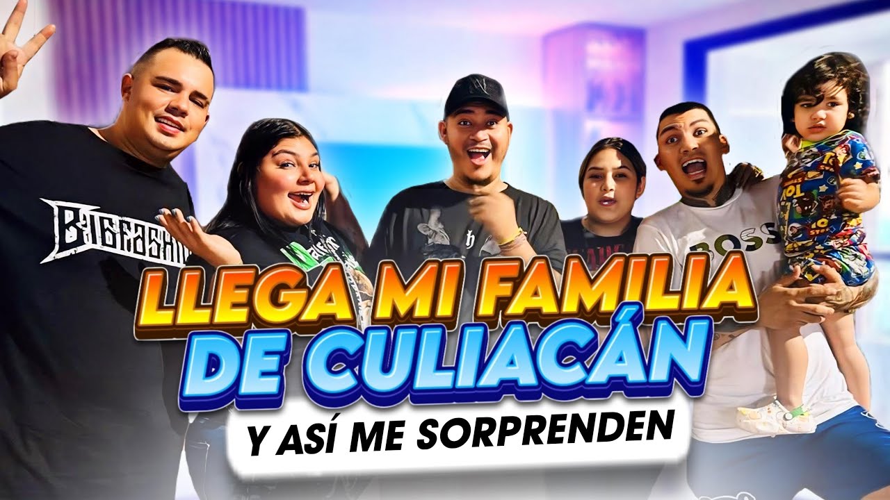 Me llega mi familia de Culiacán y así me !sorprenden¡ 🥹🥰