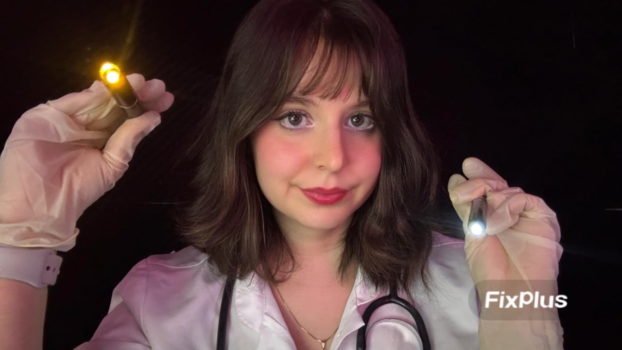 ASMR | exame dos nervos cranianos  (voz suave)