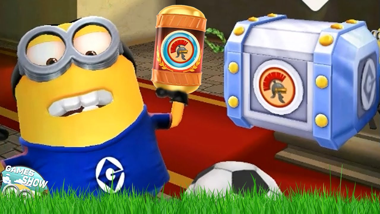 Soccer Minion Rush Legions of the Minions Stage 5 REWARDS Open Prize Pod gameplay walkthrough