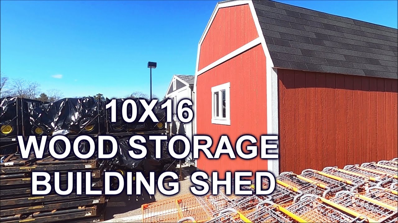 🛠🛠Home Depot Tuff Shed The Sundance Series 10 ft. x 16 ft. Walkaround