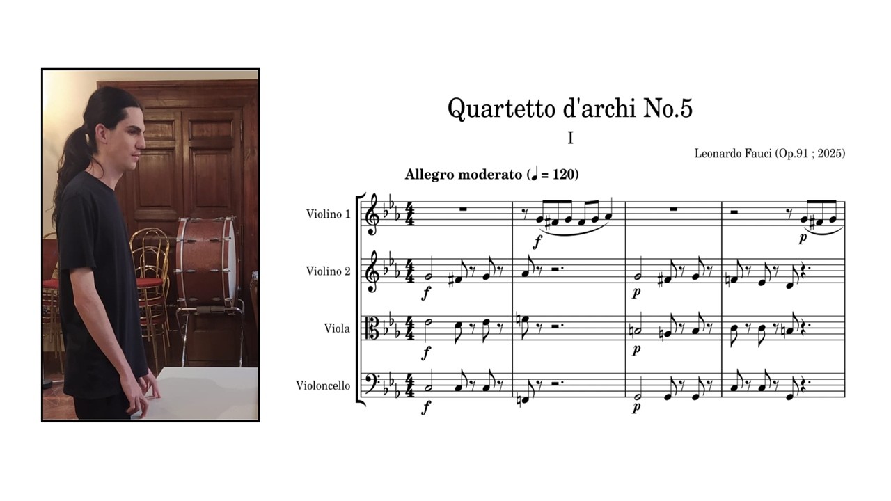 Leonardo Fauci - Quartetto d'archi No.5
