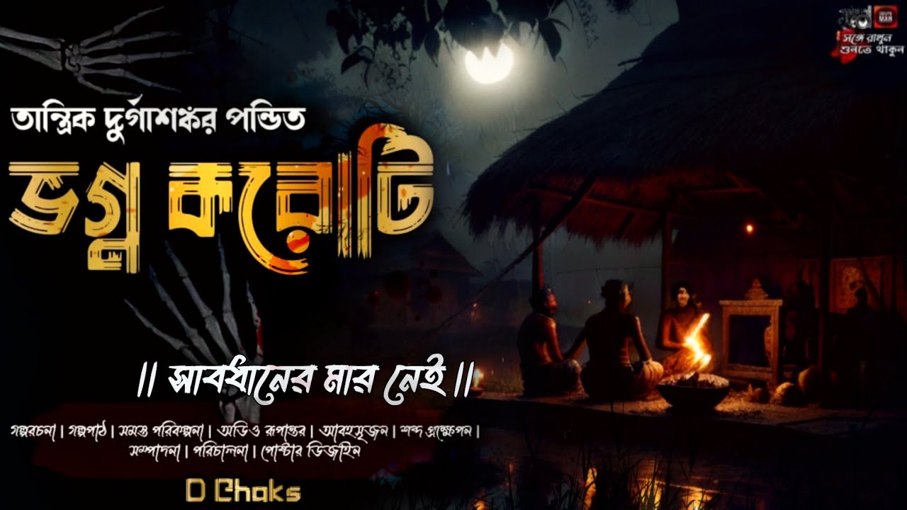 Tantrik Durgashankar Pandit | Bhogno Koroti | তান্ত্রিক দুর্গাশঙ্কর পন্ডিত | ভগ্ন করোটি |Audio Story