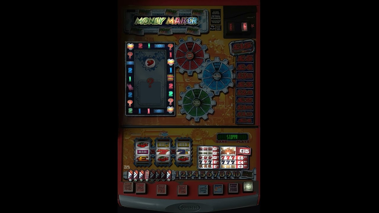 Money Maker - £15 Jackpot - Barcrest - By Woodsy