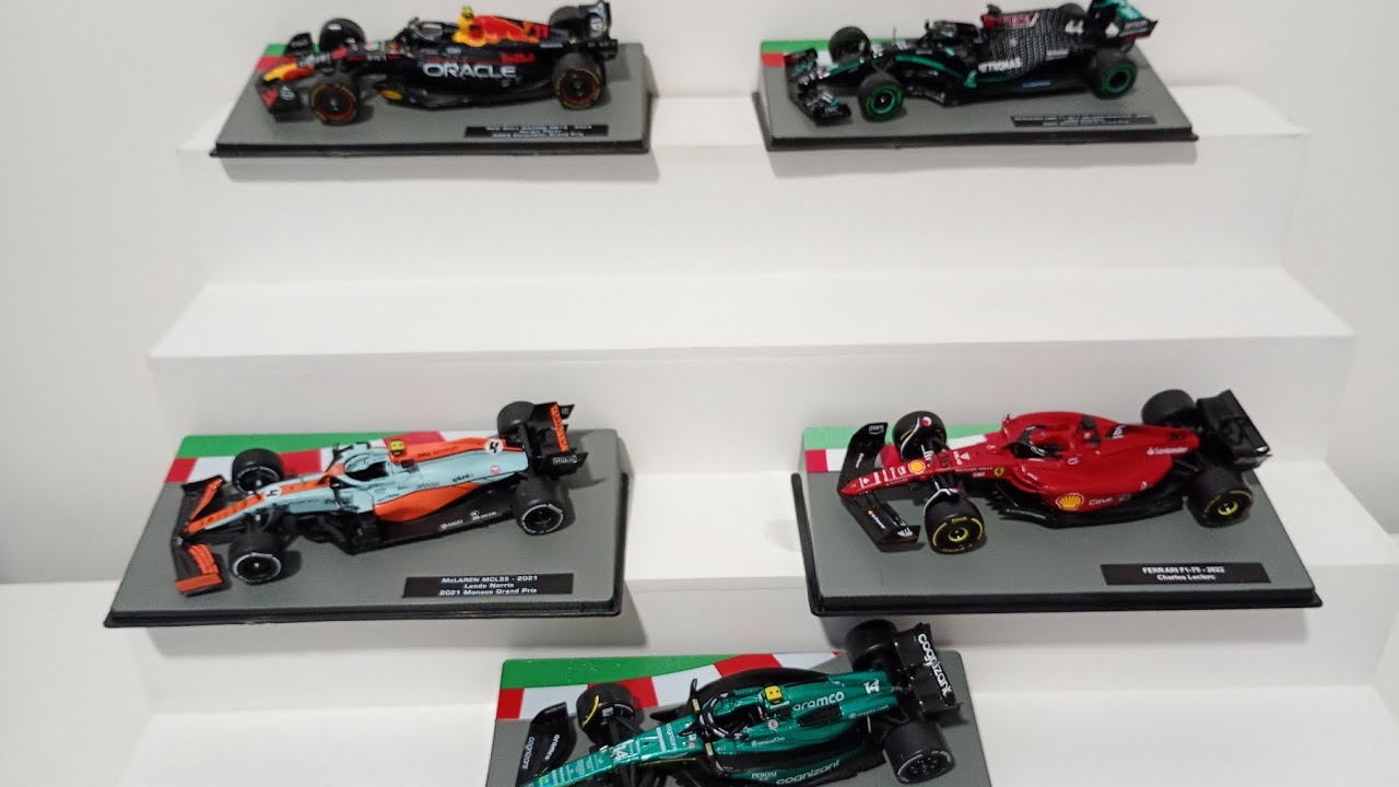 5 Colección Racing Cars SALVAT 
