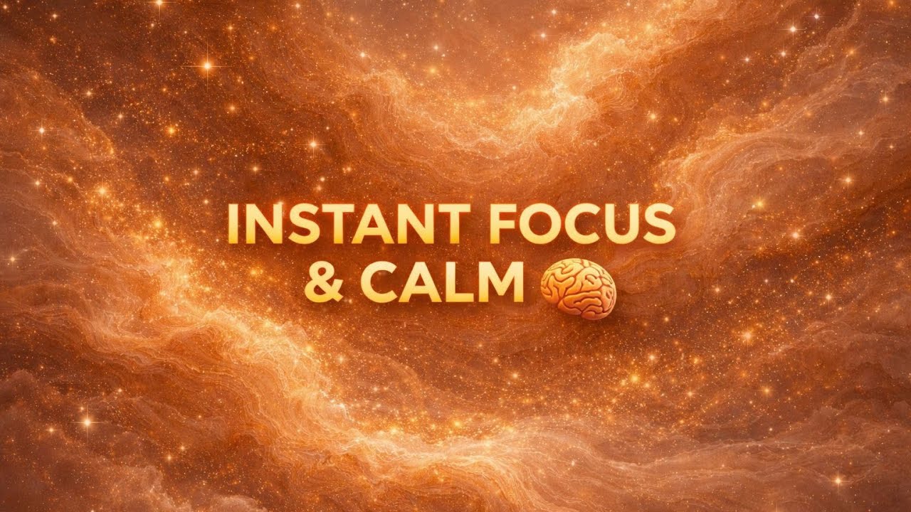 Stop Overthinking & Fall Asleep Fast 🧠 (Deep Brown Noise)