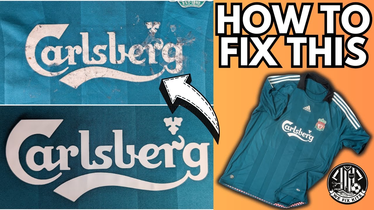 Fix Smeared Football Shirt Logos FAST (Liverpool Shirt Rescue)
