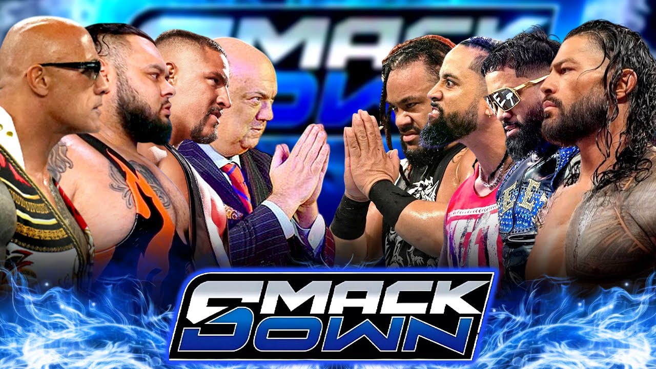 Команда Романа Ригнса против Рока Брон Брейкера Бронсона Рида | WWE SMACKDOWN 24 октября 2025 г.