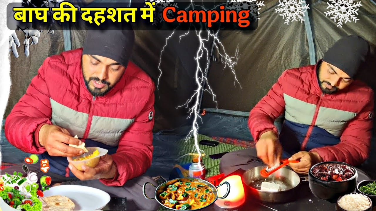 Winter Camping Tent In India🏕 | Camping In Uttarakhand | AnnuCamping 