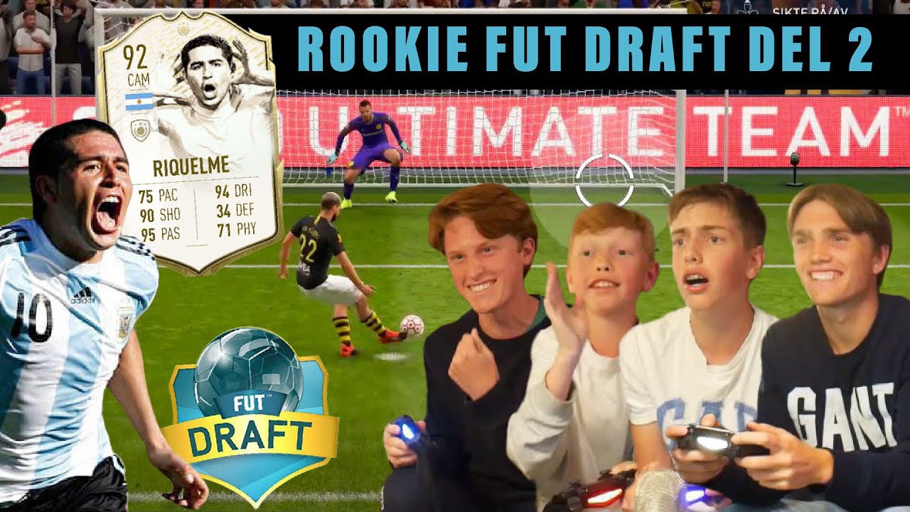 DEN MEST KÄNSLOFYLLDA FIFA-MATCHEN VI HAR SPELAT! | ROOKIE FUT DRAFT | FIFA 20 PÅ SVENSKA