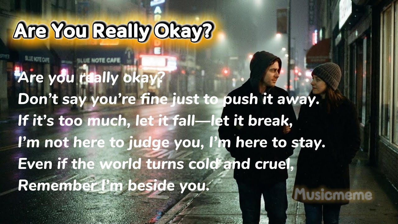 Are You Really Okay? | Heartfelt Ballad Rock Song About Being There