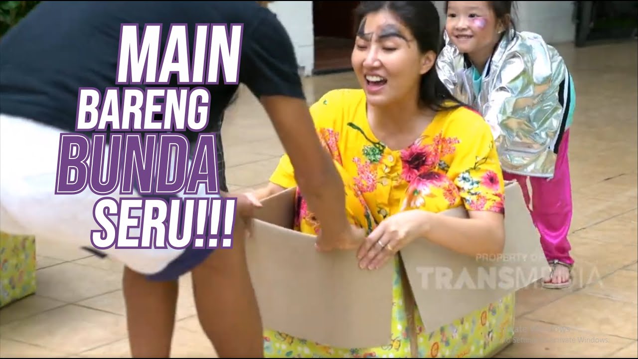 Main Bareng Bunda, Koko dan Cici Seru Banget | DIARY THE ONSU (19/6/20) P1