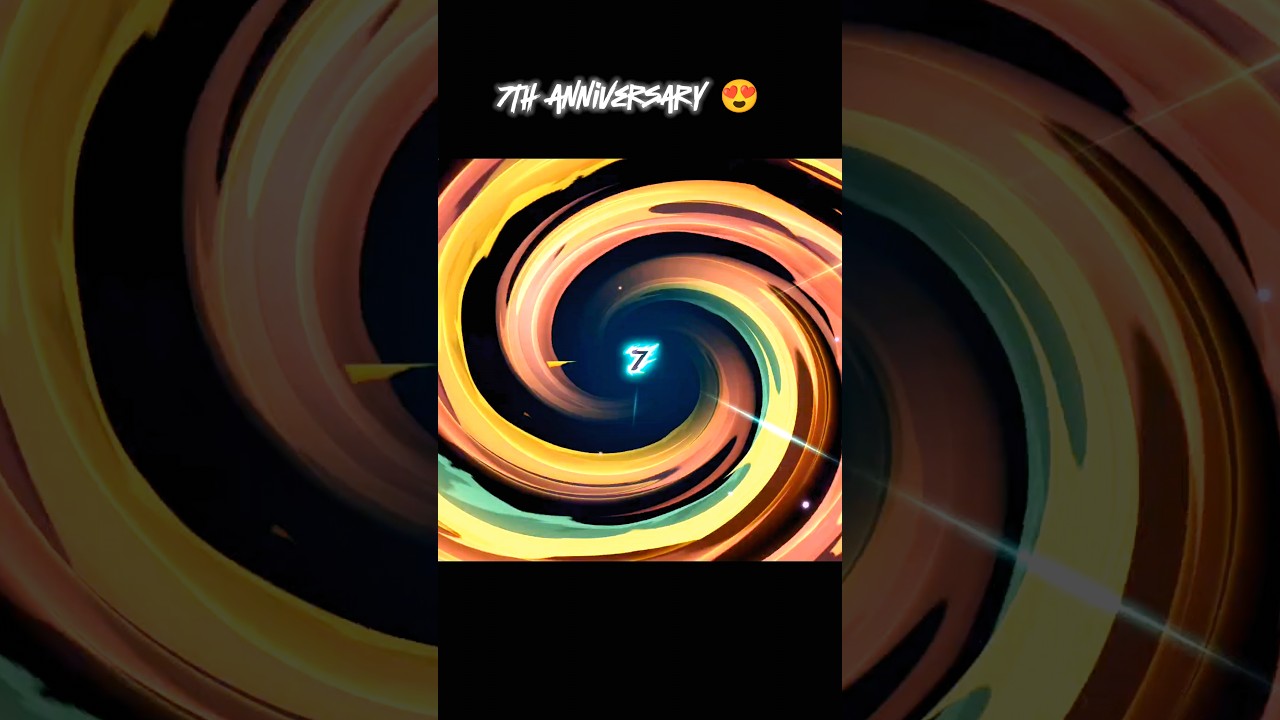 🥰 GUYS check new 7th anniversary event  #shots #freefire #7thanniversary