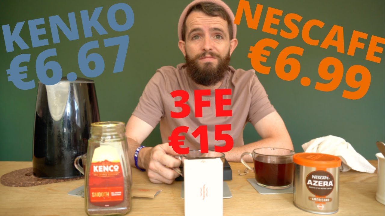 Instant Coffee Review (3FE/Kenco/Nescafe)