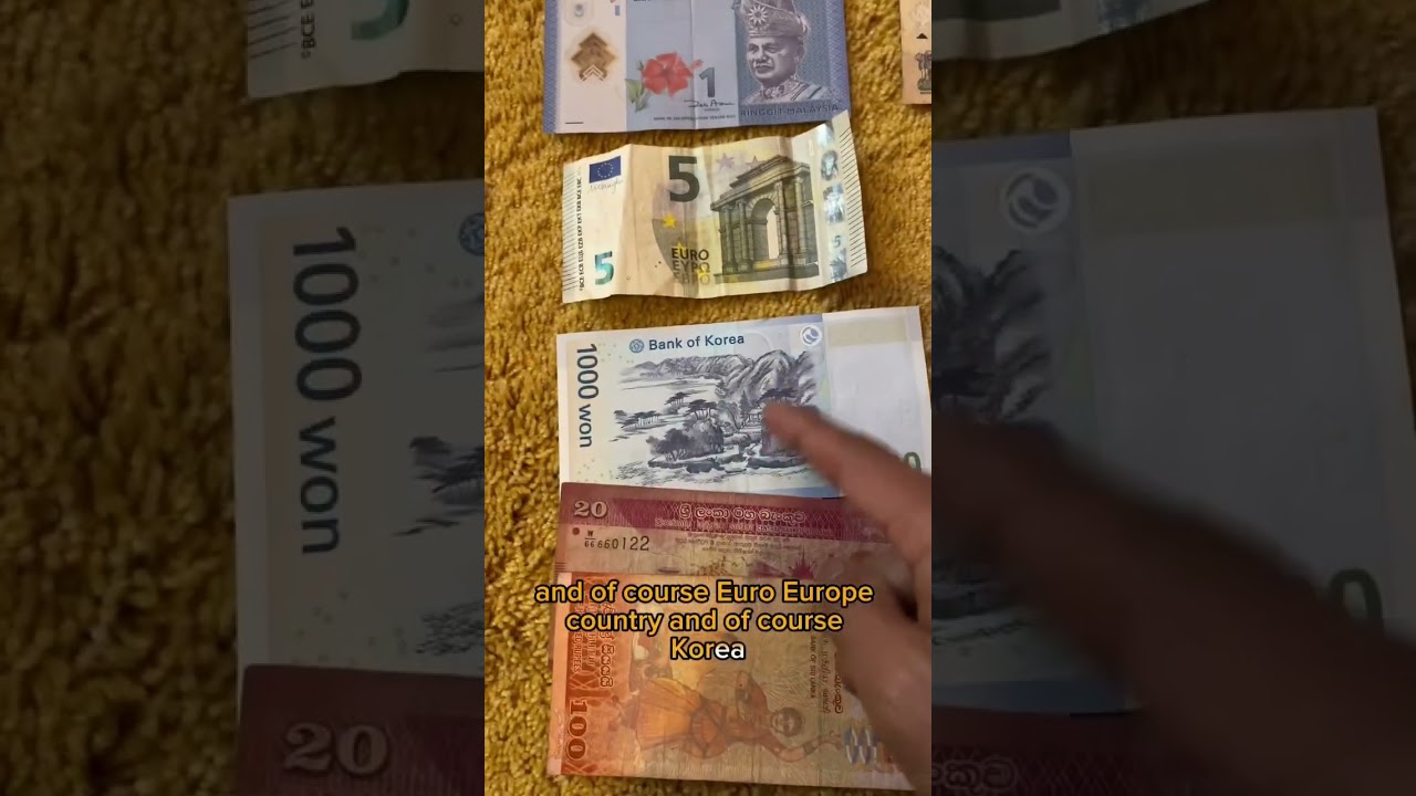 Foreign currencies collections 