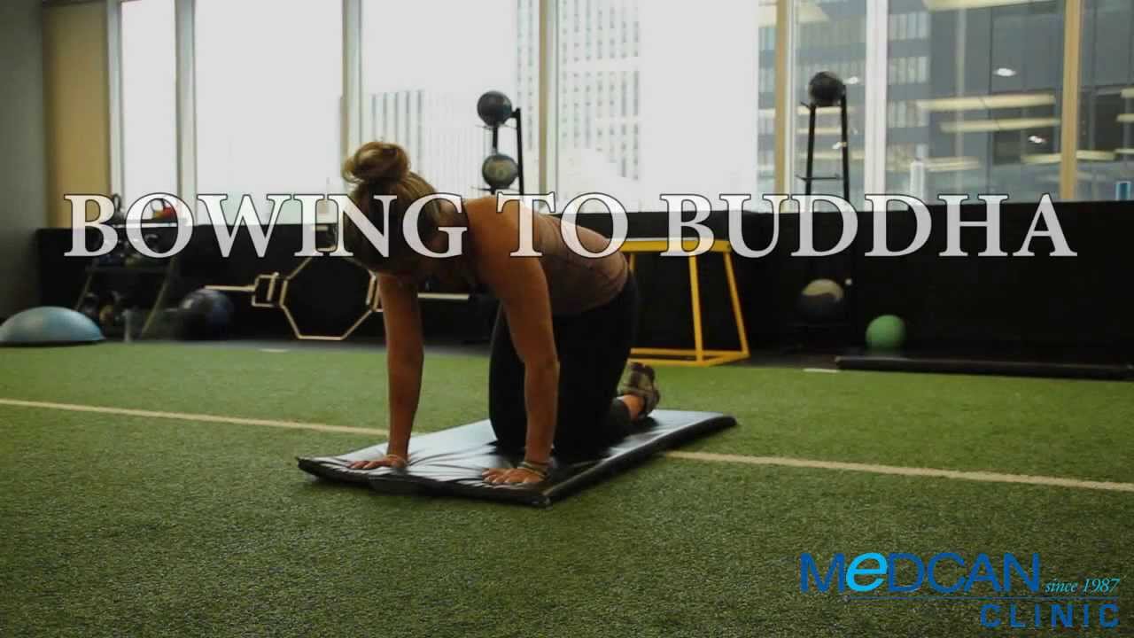 Bowing to Buddha Exercise
