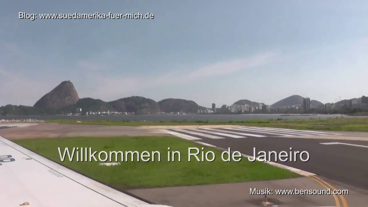 Freundschaftsreise Brasilien 2016 - 04 Anflug auf Santos Dumont