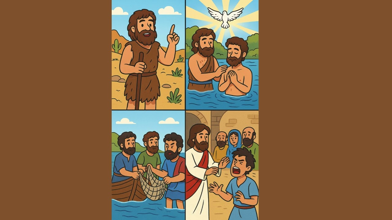 A Boa Notícia de Jesus – Evangelho de São Marcos  - Capítulo 1