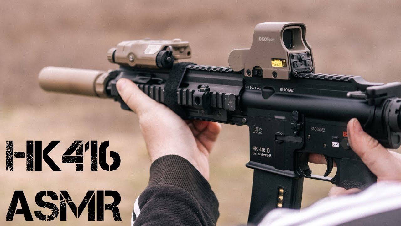 [ASMR] Delta HK416 Build
