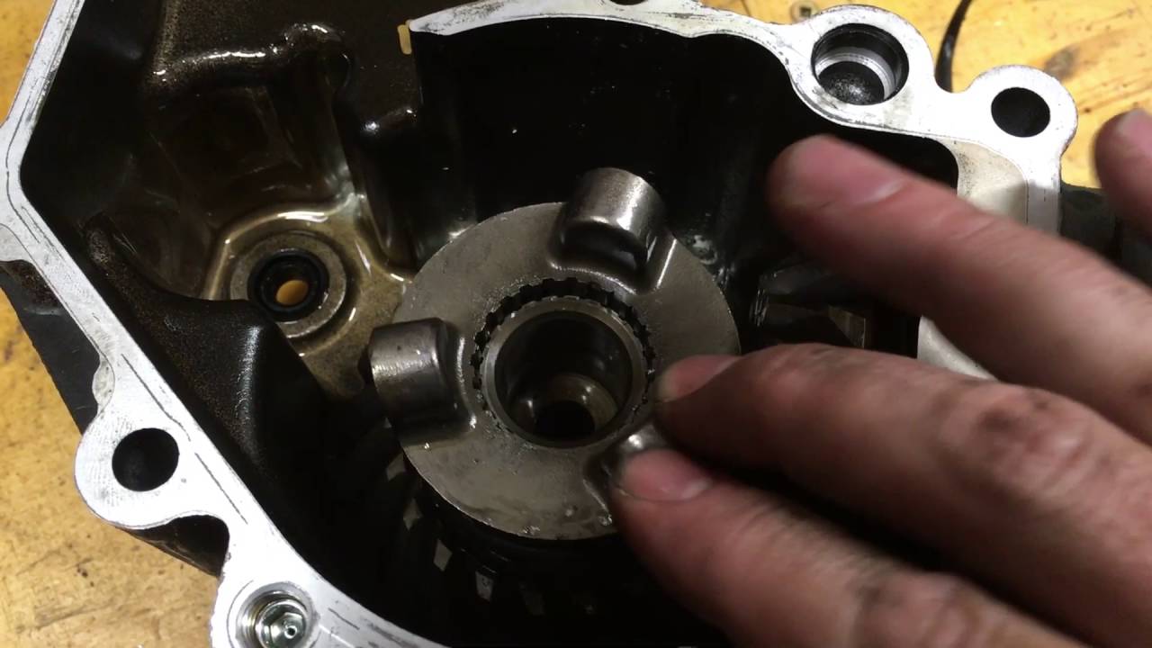 Bevel gear front bearing
