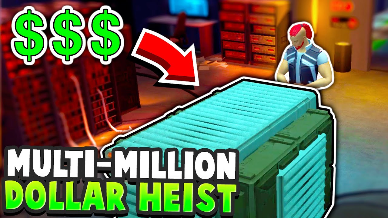 The Crew takes on a MULTI-MILLION DOLLAR HEIST 💲🤑💲 - Cyberika