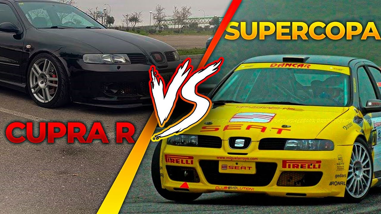 SEAT LEON CUPRA R VS SUPERCOPA - DIFERENCIAS ENTRE EL LEON DE CALLE Y EL DE CARRERAS