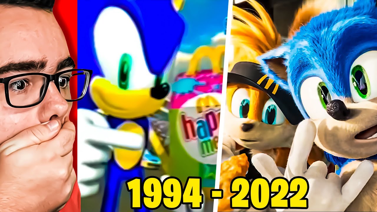 EVOLUTION OF SONIC MCDONALD'S COMMERCIALS (Reaction)
